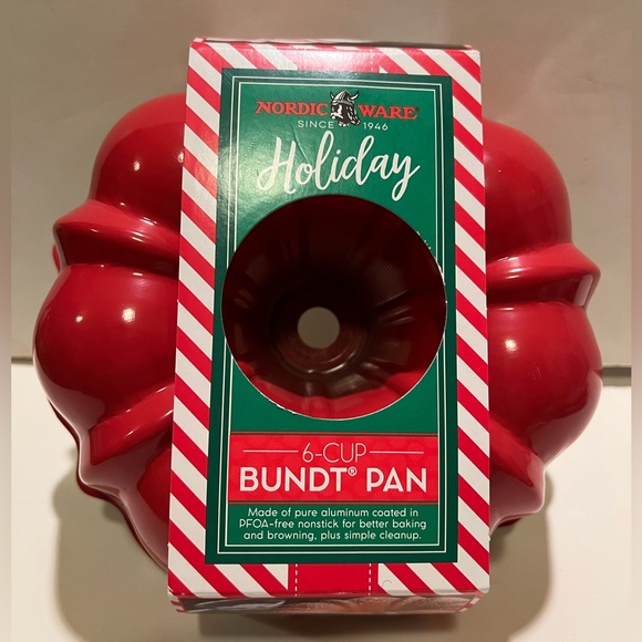 Nordic Ware Kitchen Nwt Nordic Ware 6 Cup Bundt Pan Poshmark